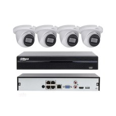 Dahua Kamera paket kit Inkl 4st 8MP kamera och smart NVR