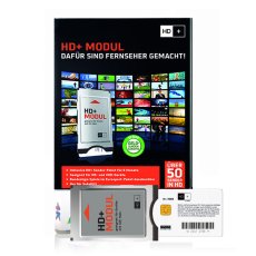 HD+ programpaket i förbetald, inkl. kort och modul 